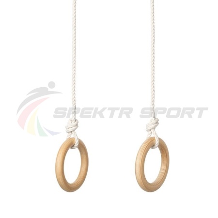 Купить Кольца гимнастические деревянные (фанера 18 мм, покрытие: эмаль, лак или пропитка) в Светлограде 
